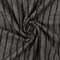 Dark Gray-Black Stripe Stretch Poly Jersey Knit Fabric By the Yard